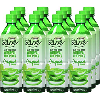 Grace Aloe Vera Drink Original-12x500m03